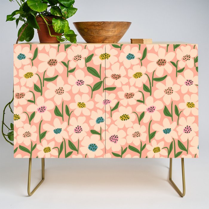 Blossom - Color fun Peach Credenza Gallery Image 1