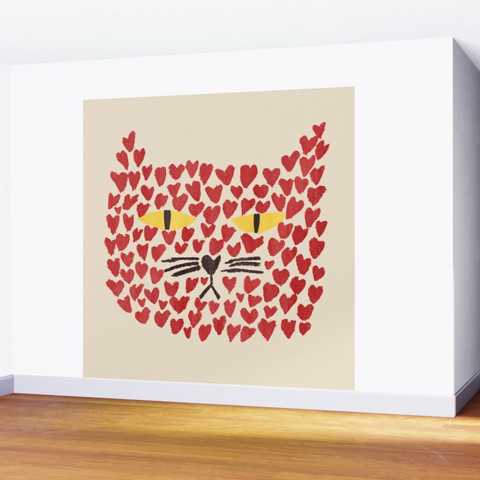 Love thy cat Wall Mural Gallery Image 2