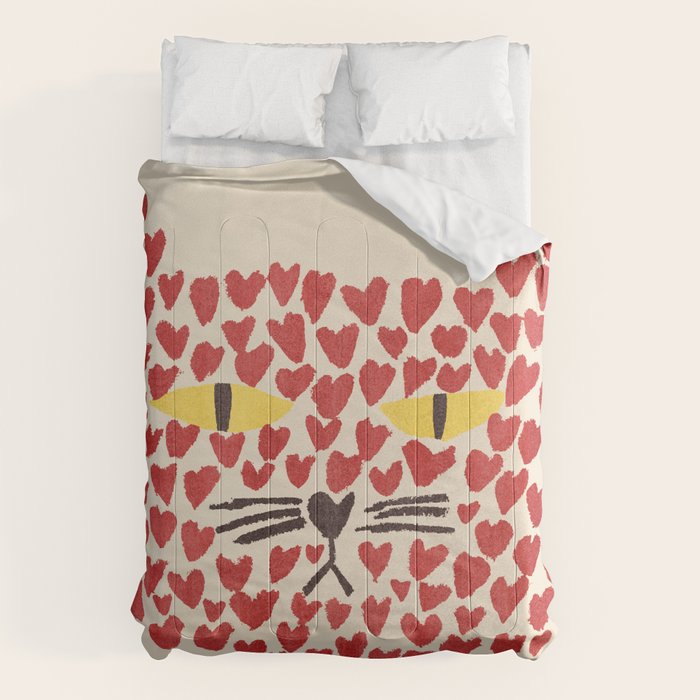 Love thy cat Comforter Gallery Image 6