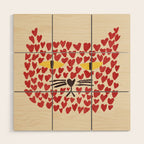 Love thy cat Wood Wall Art Gallery Image 1