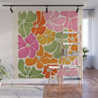70's Florals Wall Mural Gallery Image 1