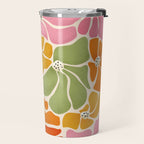 70's Florals Travel Mug Gallery Image 2