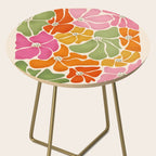 70's Florals Side Table Gallery Image 2