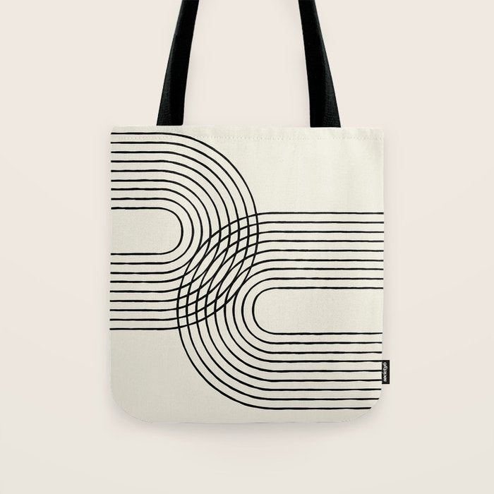 Arch duo 2 Mid century modern Tote Bag Gallery Image 1