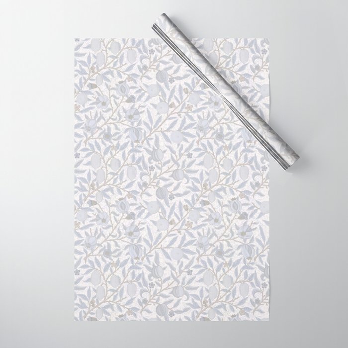 William Morris Fruit Mist Vintage Pattern Wrapping Paper Gallery Image 1