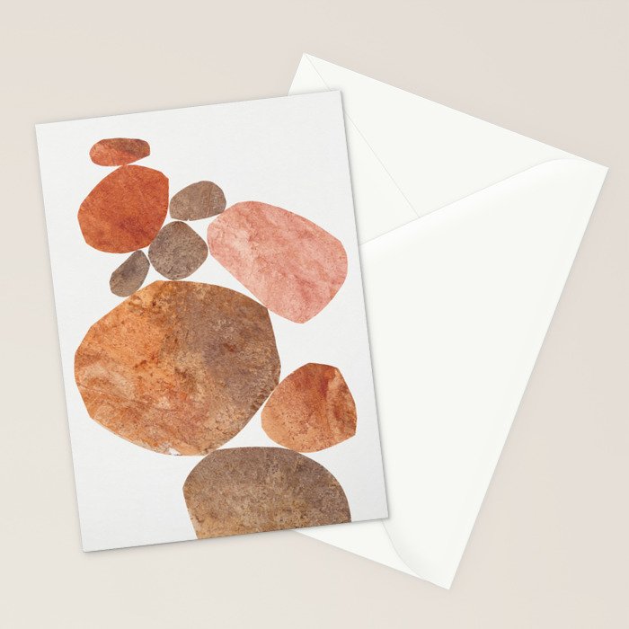 Rock Balancing #3 Stationery Card Gallery Image 2