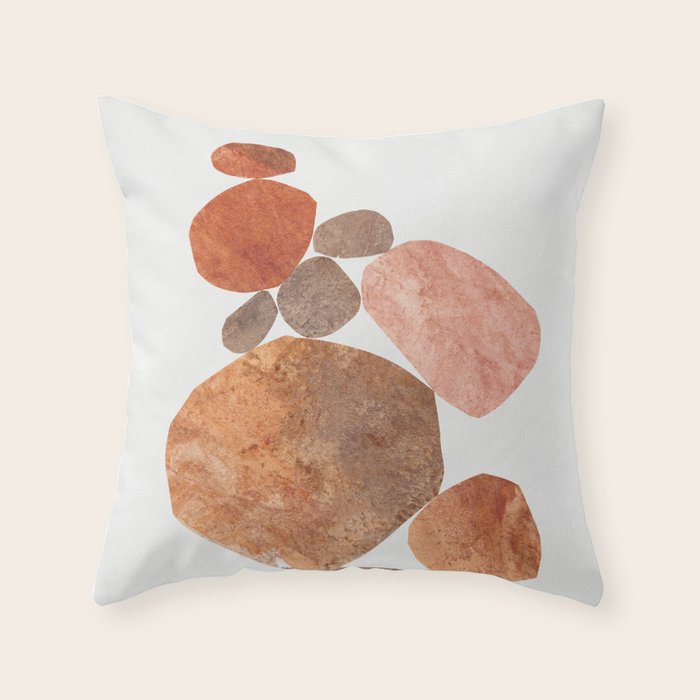 Rock Balancing #3 Throw Pillow Gallery Image 6