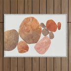 Rock Balancing #3 Outdoor Rug Gallery Image 1