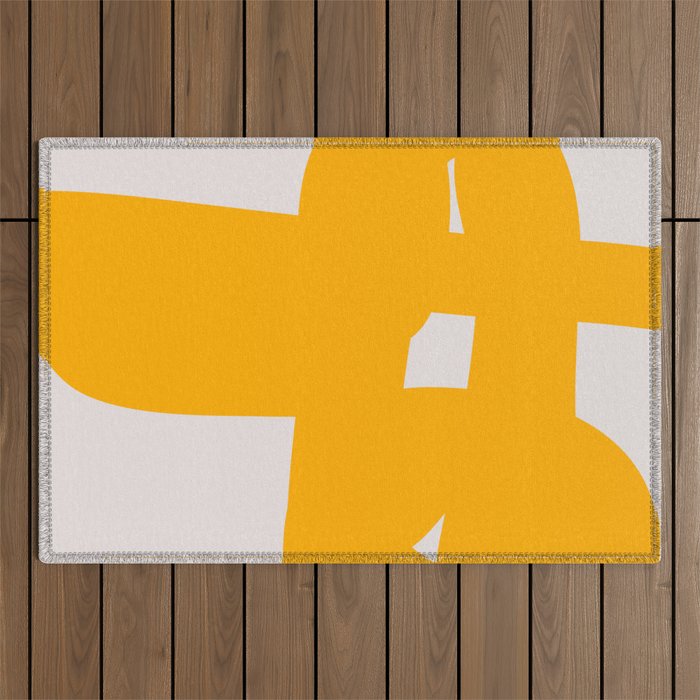 Abstract Form 6B Outdoor Rug Gallery Image 1