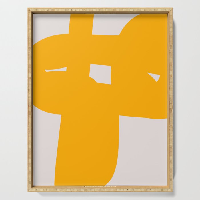 Abstract Form 6B Serving Tray Gallery Image 1