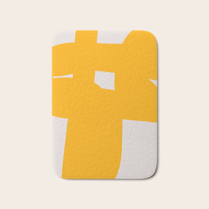 Abstract Form 6B Bath Mat Gallery Image 1