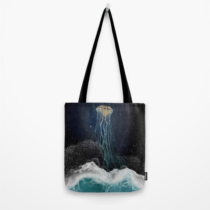 On the edge of the cosmos Tote Bag Gallery Image 2