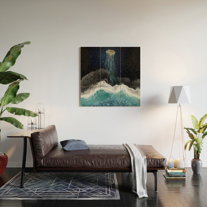 On the edge of the cosmos Wood Wall Art Gallery Image 2