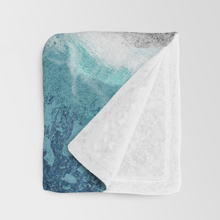 On the edge of the cosmos Throw Blanket Gallery Image 3