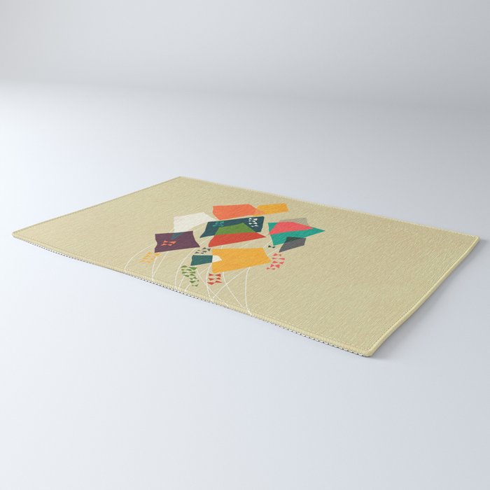 Whimsical kites Rug Gallery Image 3