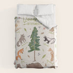 Woodland Creatures Chart Duvet Cover Gallery Image 6