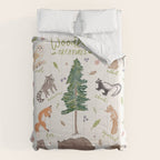 Woodland Creatures Chart Comforter Gallery Image 6