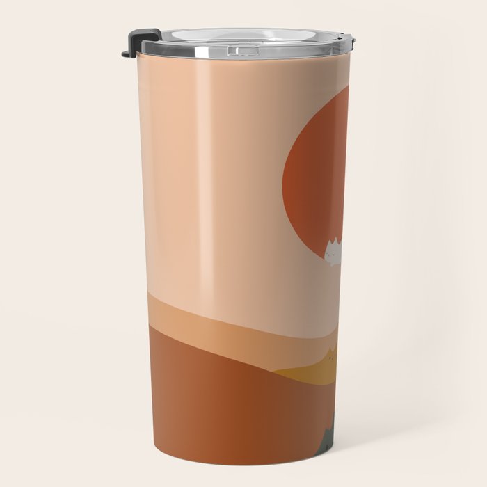 Cat Landscape 127: A Big Hole Travel Mug Gallery Image 3