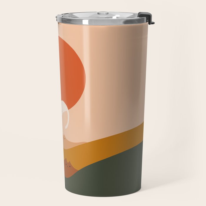 Cat Landscape 127: A Big Hole Travel Mug Gallery Image 2