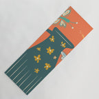 Modern Botanicals No 8 Yoga Mat Gallery Image 1