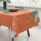 Modern Botanicals No 8 Tablecloth Gallery Image 3