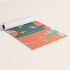 Modern Botanicals No 8 Yoga Mat Gallery Image 2