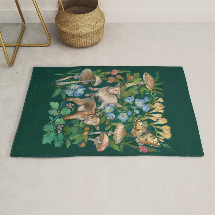 Baby Goat Garden Rug Gallery Image 1
