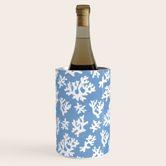 Coral Reef - denim blue Wine Chiller Gallery Image 2