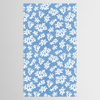 Coral Reef - denim blue Tablecloth Gallery Image 2