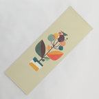 Potted plant with a bird Yoga Mat Gallery Image 1