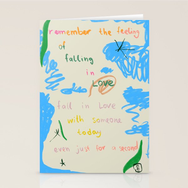 LOVE EXERCIZE Stationery Card Gallery Image 2