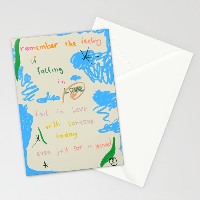 LOVE EXERCIZE Stationery Card Gallery Image 2