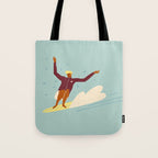 Surf buddy Tote Bag Gallery Image 1