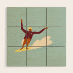 Surf buddy Wood Wall Art Gallery Image 1