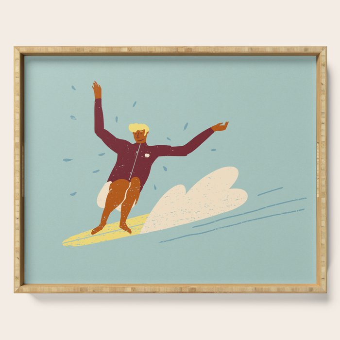 Surf buddy Serving Tray Gallery Image 1