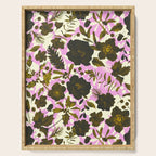 Illuminated garden silhouette Serving Tray Gallery Image 1