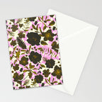 Illuminated garden silhouette Stationery Card Gallery Image 2
