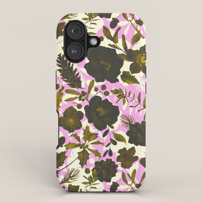 Illuminated garden silhouette iPhone Case Gallery Image 1