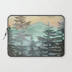 Pine Trees Laptop Sleeve Gallery Image 1