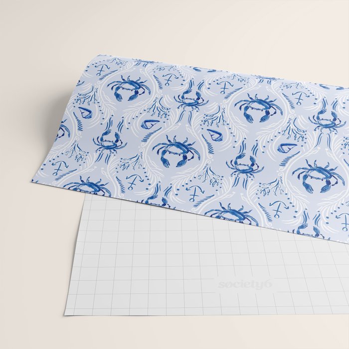 Nauti Crab Wrapping Paper Gallery Image 2
