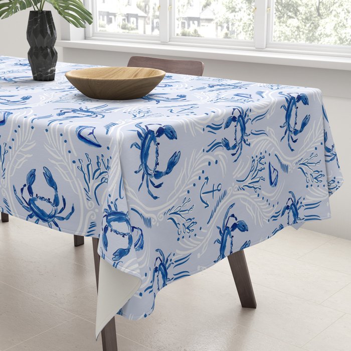 Nauti Crab Tablecloth Gallery Image 3