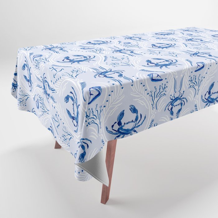 Nauti Crab Tablecloth Gallery Image 1