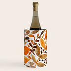 Autumn watercolor leaves Wine Chiller Gallery Image 3