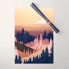 Summer Dusk Wrapping Paper Gallery Image 1