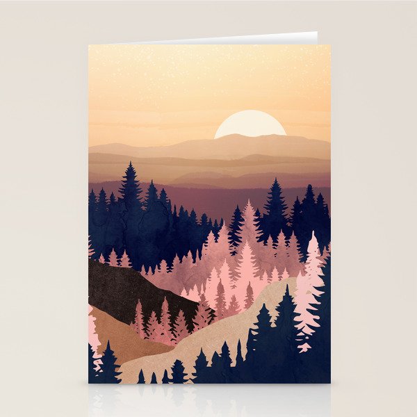 Summer Dusk Stationery Card Gallery Image 1