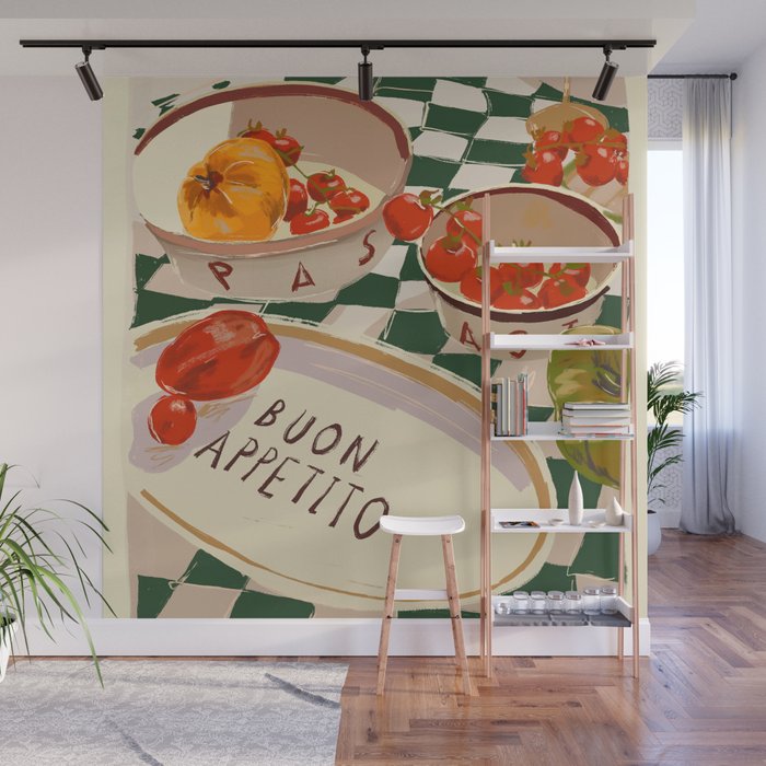 Buon Appetito Wall Mural Gallery Image 1