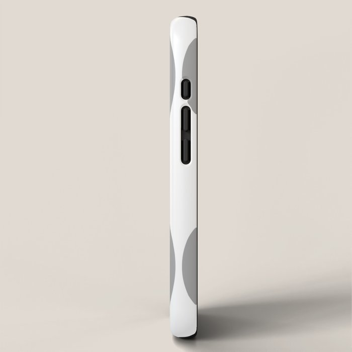 Mid Century Modern Grey Square iPhone Case Gallery Image 2