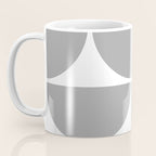 Mid Century Modern Grey Square Coffee Mug Gallery Image 3