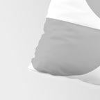 Mid Century Modern Grey Square Pillow Sham Gallery Image 4