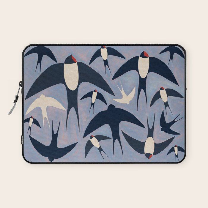 Swallows Laptop Sleeve Gallery Image 1